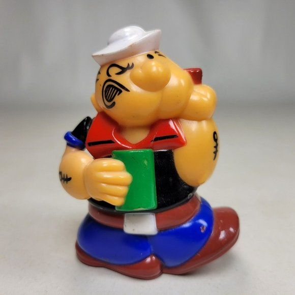 Superior Other - Superior Popeye 3.5" Plastic Gumball Dispenser King Features 1983 Hong Kong